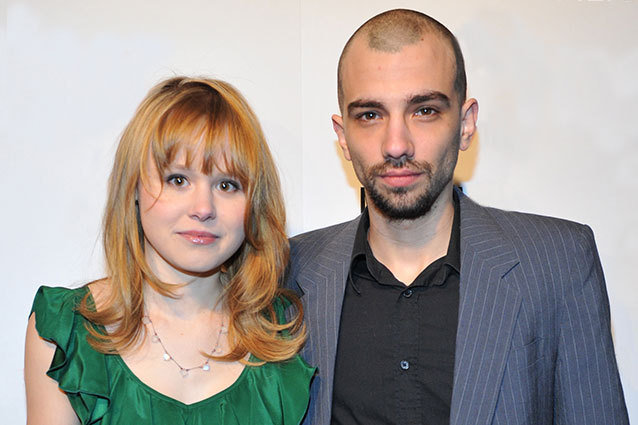 Jay Baruchel With Alison Pill