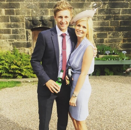 Joe Root With Carrie Cotterell1