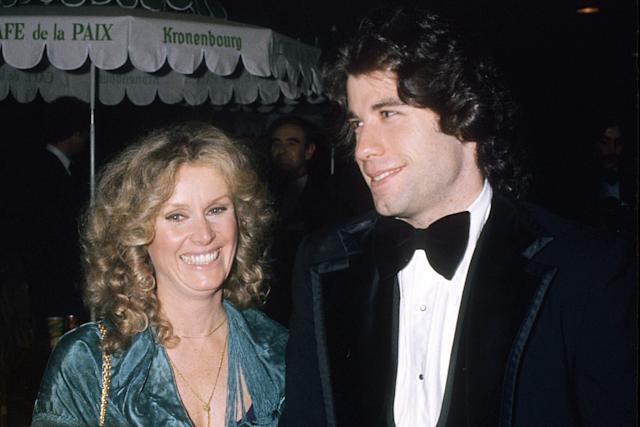 John Travolta With Diana Hyland