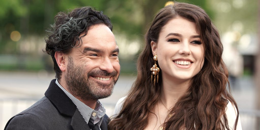 Johnny Galecki With Alaina Meyer