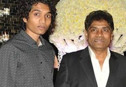 Johnny Lever With His Son