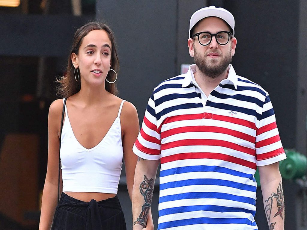 Jonah Hill With Gianna Santos