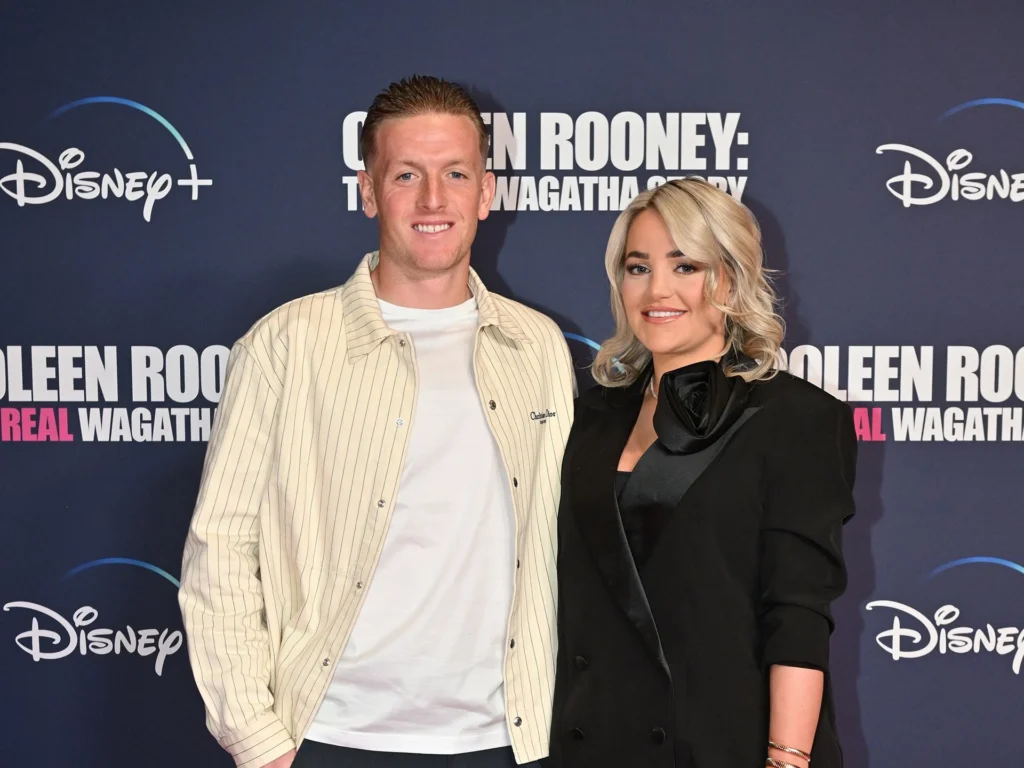 Jordan Pickford With Megan Davison