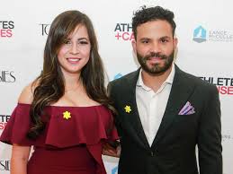 Jose Altuve With Nina Altuve