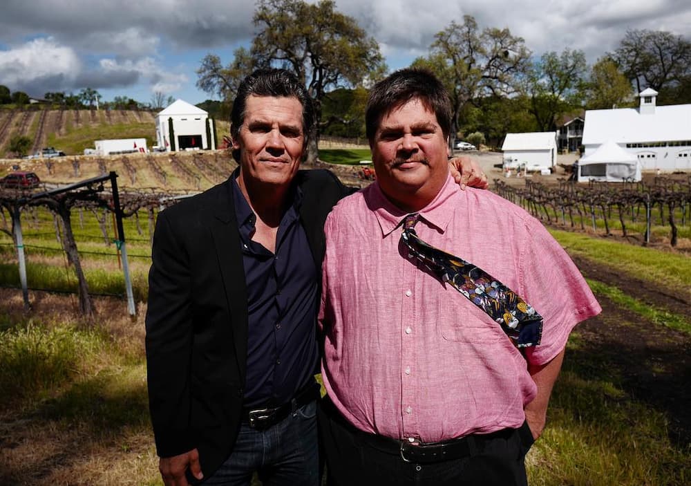 Josh Brolin With His Brother