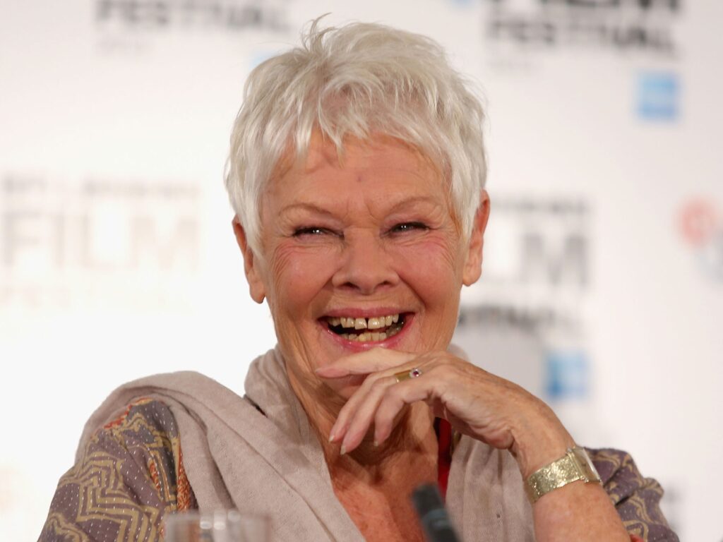 Judi Dench as "Granny", Buddy's grandmother