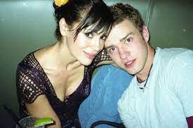 Justin Timberlake With Alyssa Milano