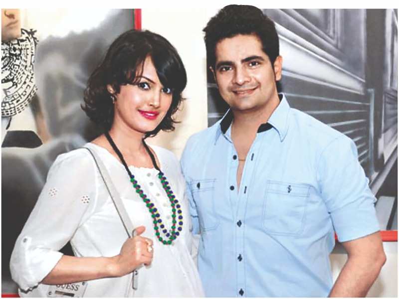 Karan Mehra With Nisha Rawal