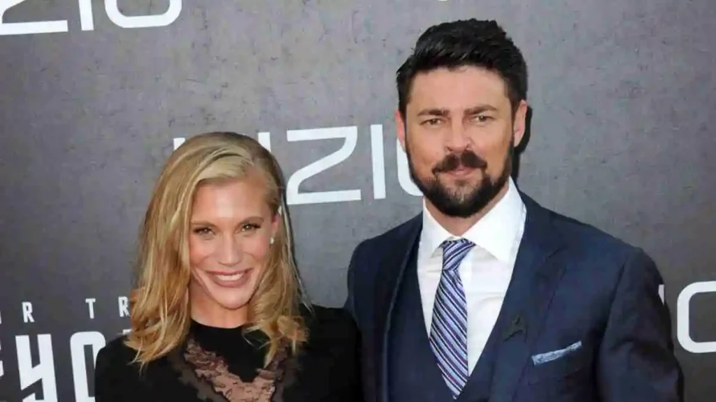 Karl Urban With Katee Sackhoff