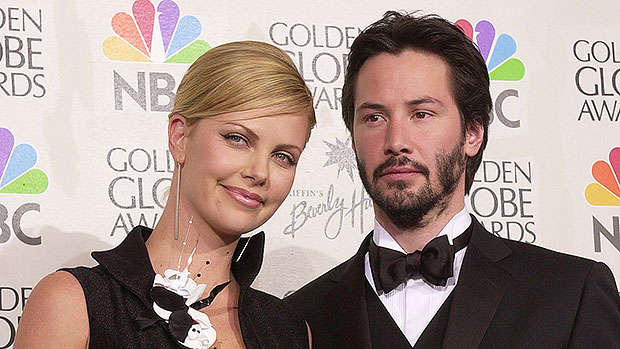 Keanu Reeves With Charlize Theron