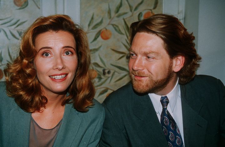 Kenneth Branagh With Emma Thompson