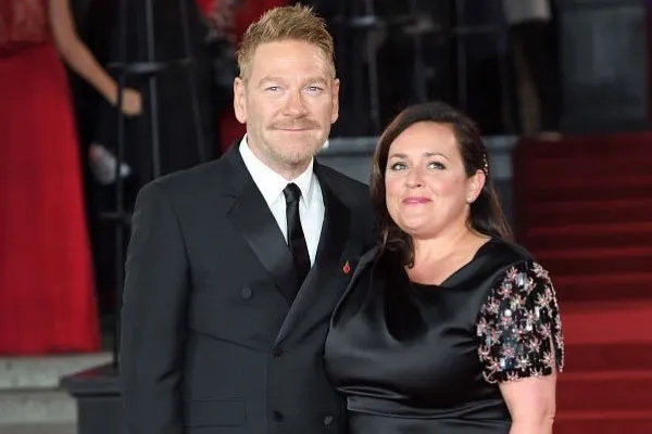 Kenneth Branagh With Lindsay Brunnock