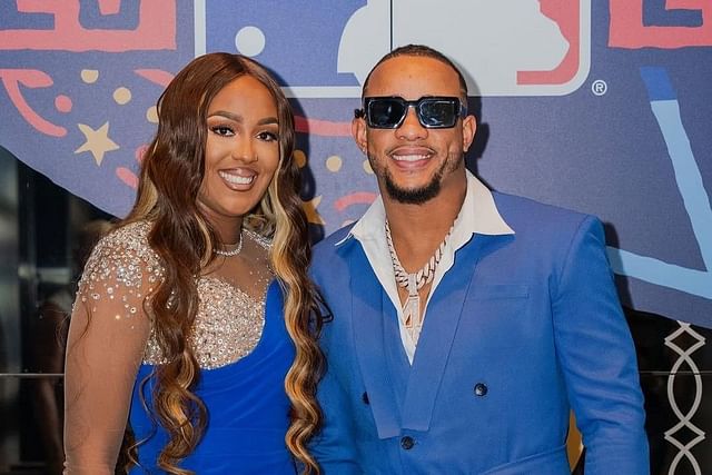 Ketel Marte Biography, Height, Weight, Age, Stats, Wife, Salary, Net Worth & More Ketel Marte With Elisa Guerrero