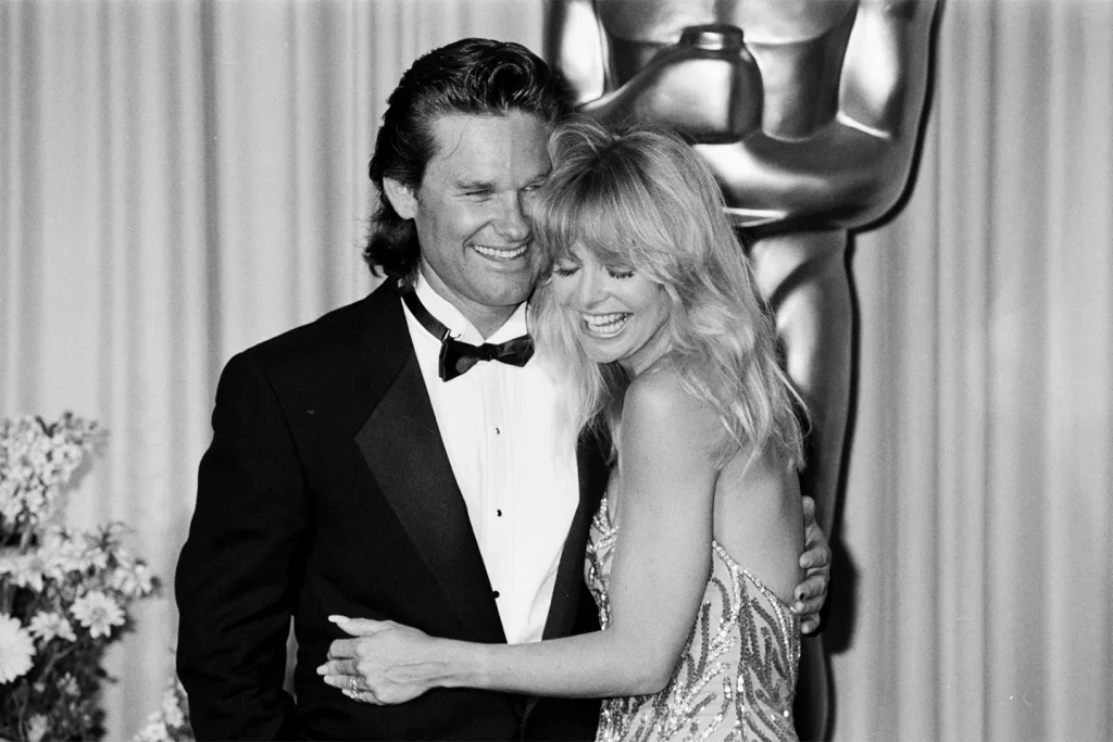 Kurt Russell With Goldie Hawn