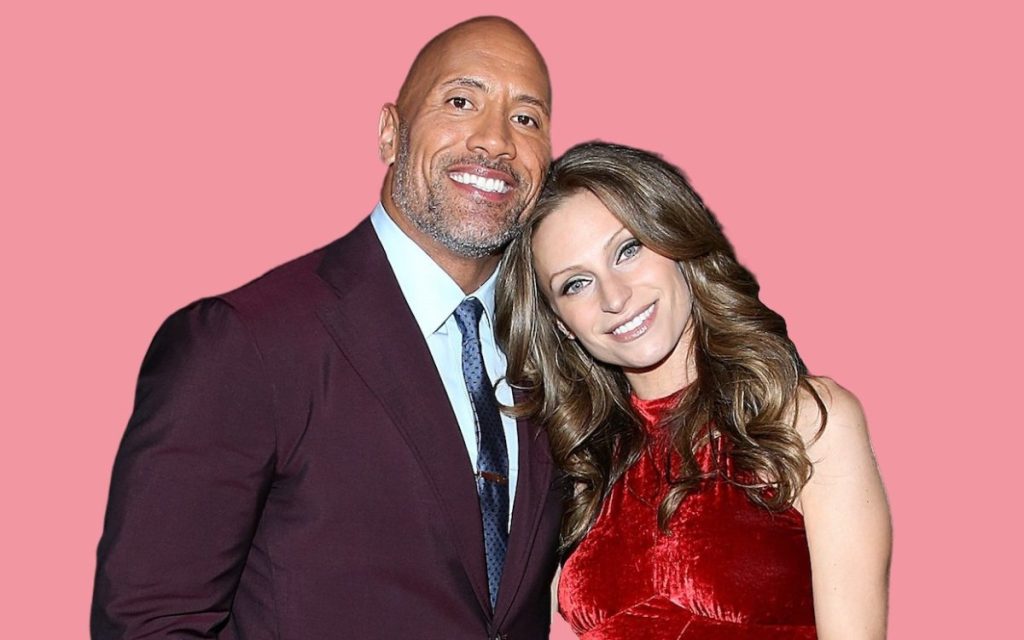 Lauren Hashian With Dwayne Johnson