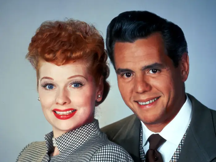 Lucille Ball With Desi Arnaz