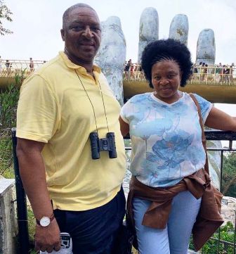 Lutho Sipamla With His Father And Mother