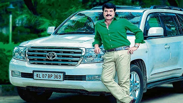 Mammootty With His Car