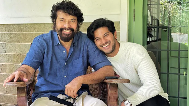 Mammootty With His Son