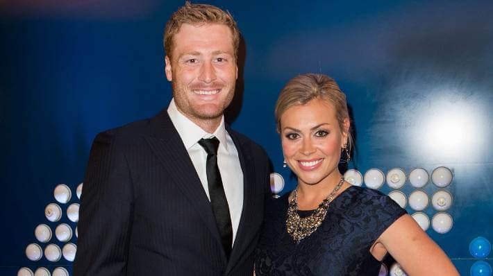 Martin Guptill With Laura McGoldrick