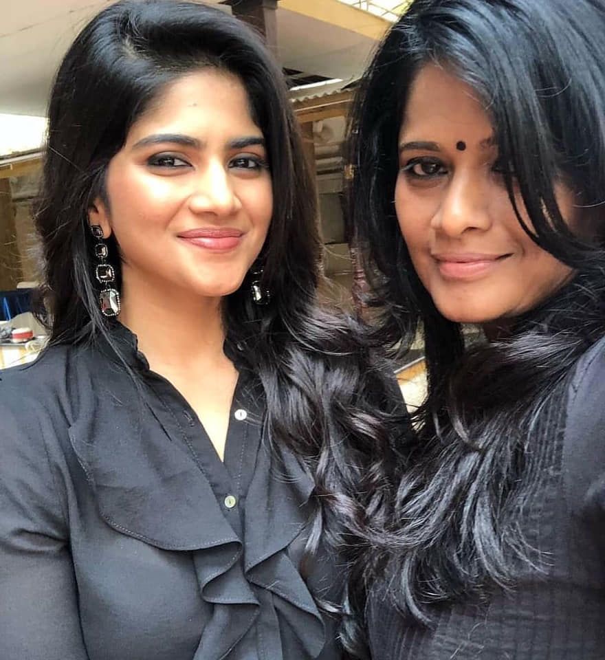 Megha Akash With Her Mother1