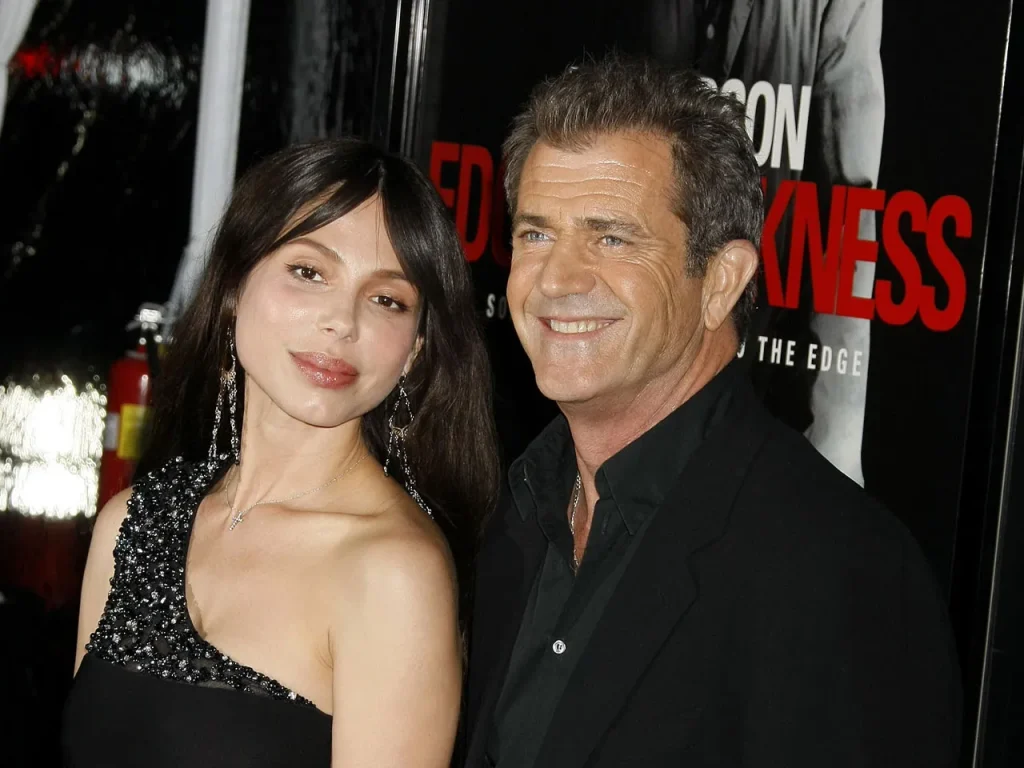 Mel Gibson With Oksana Grigorieva