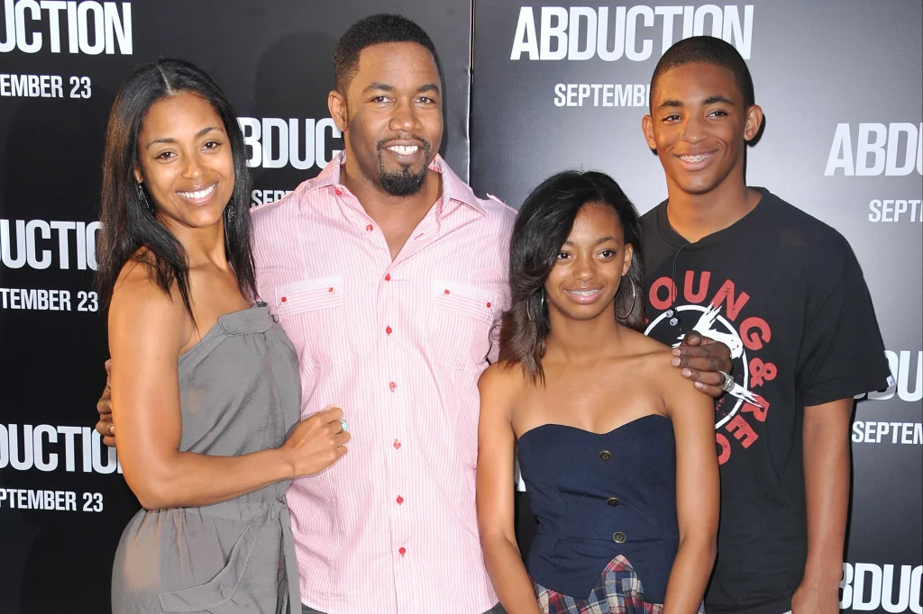 Michael Jai White With His Family