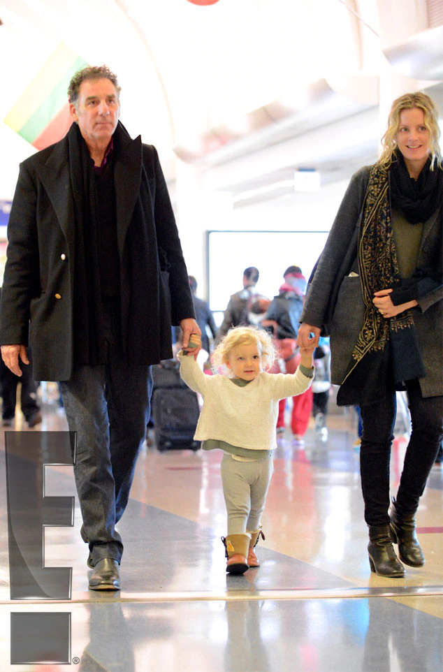 Michael Richards With His Son