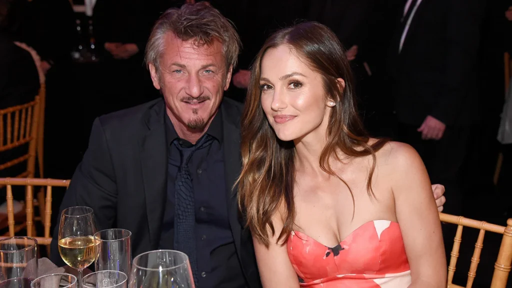 Minka Kelly With Sean Penn