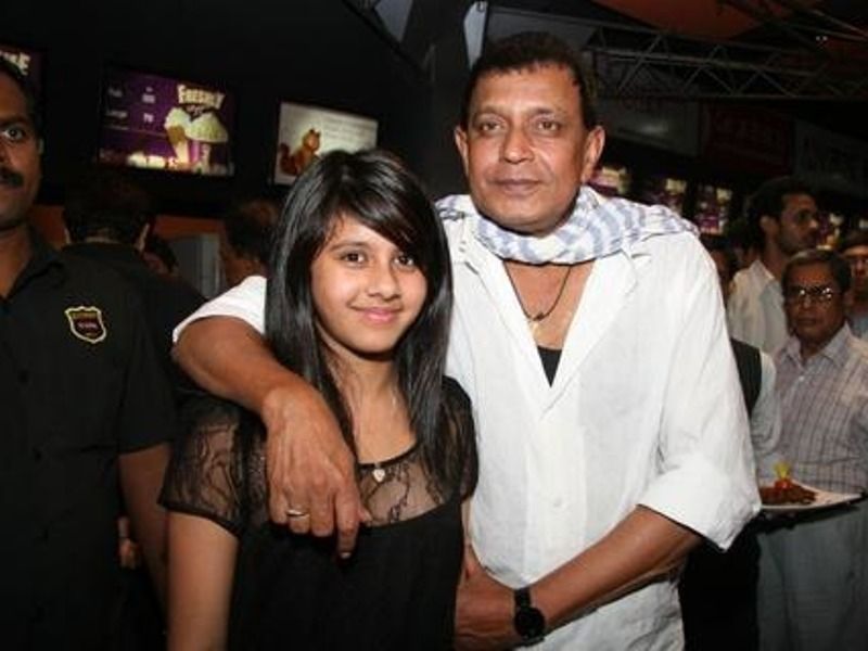 Mithun Chakraborty With Dishani Chakraborty