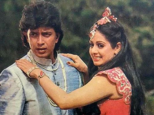 Mithun Chakraborty With Sridevi