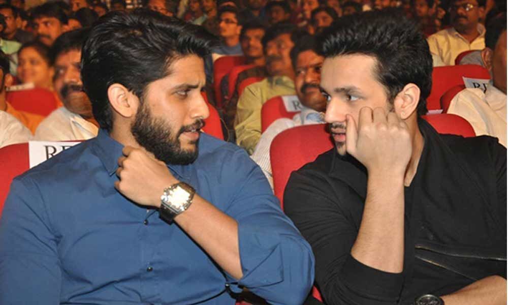 Naga Chaitanya With His Step Brother