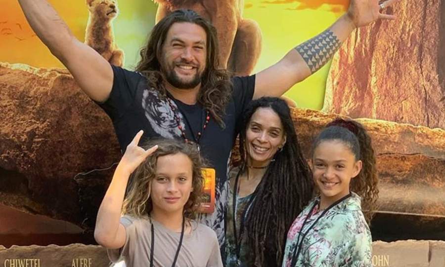 Nakoa-Wolf Manakauapo Namakaeha Momoa  With His Family