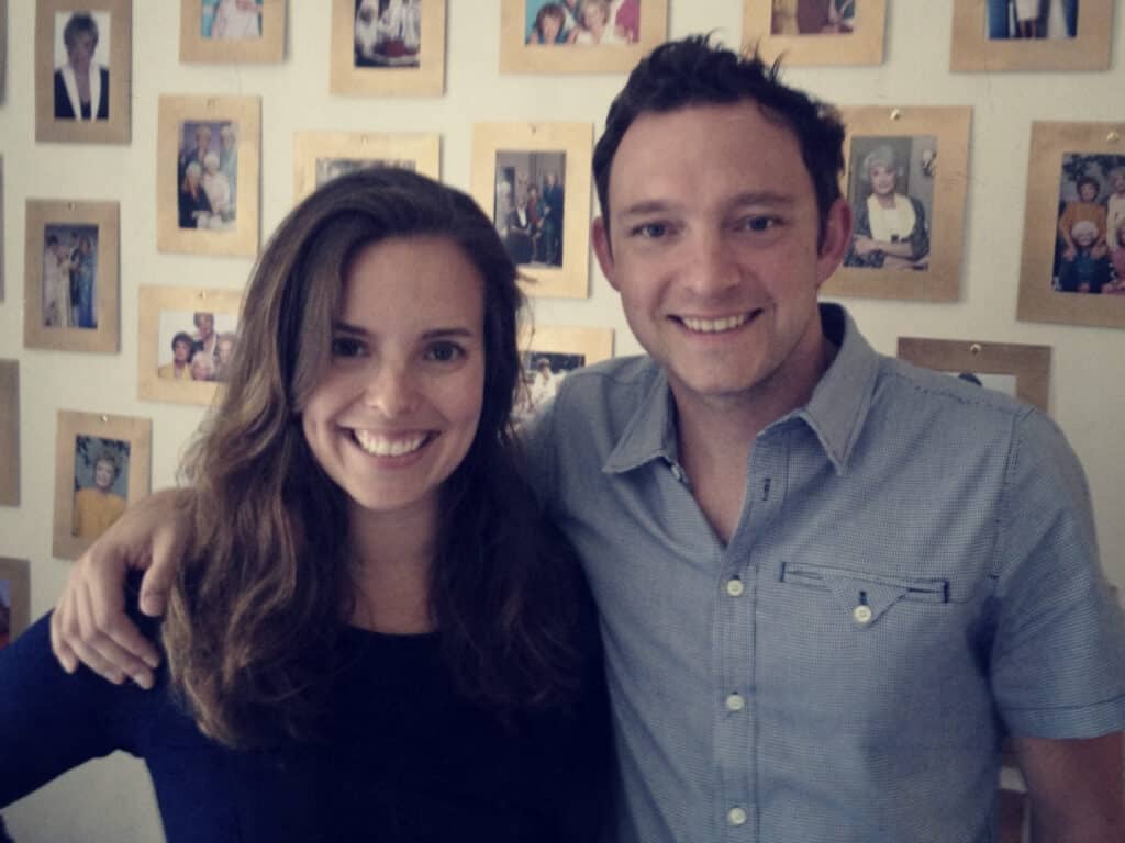 Nate Corddry With Jess Russell