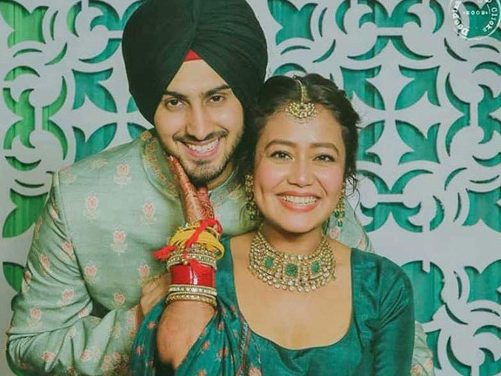 Neha Kakkar With Rohanpreet Singh