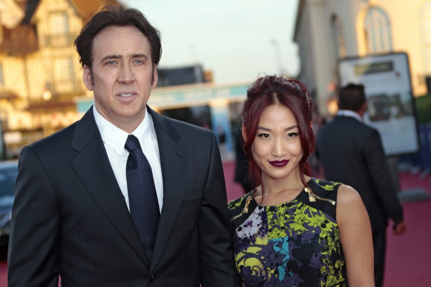 Nicolas Cage With Alice Kim