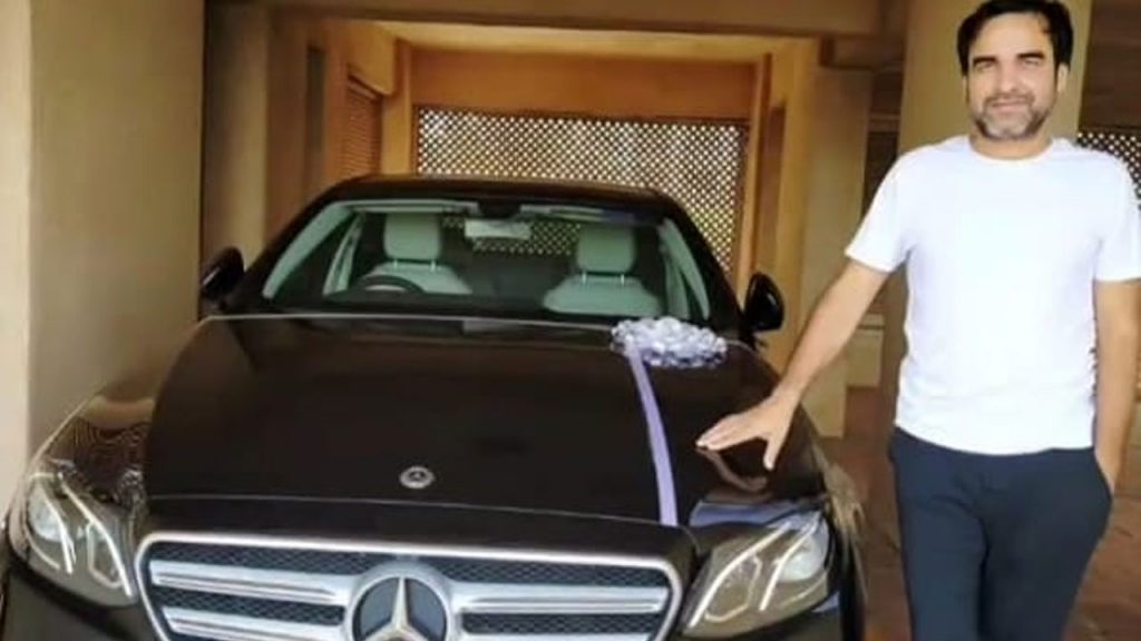 Pankaj Tripathi With His Car