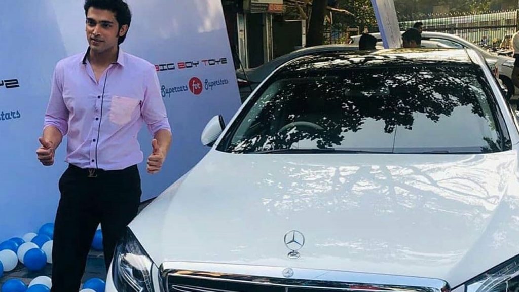 Parth Samthaan With His Car