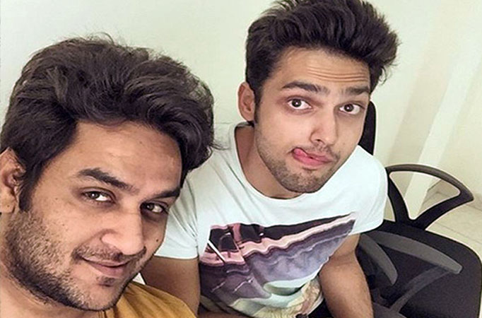 Parth Samthaan With Vikas Gupta