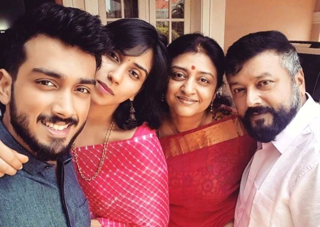 Jayram With His Family 