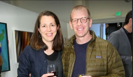 Paul Lieberstein With Janine Serafin Poreba