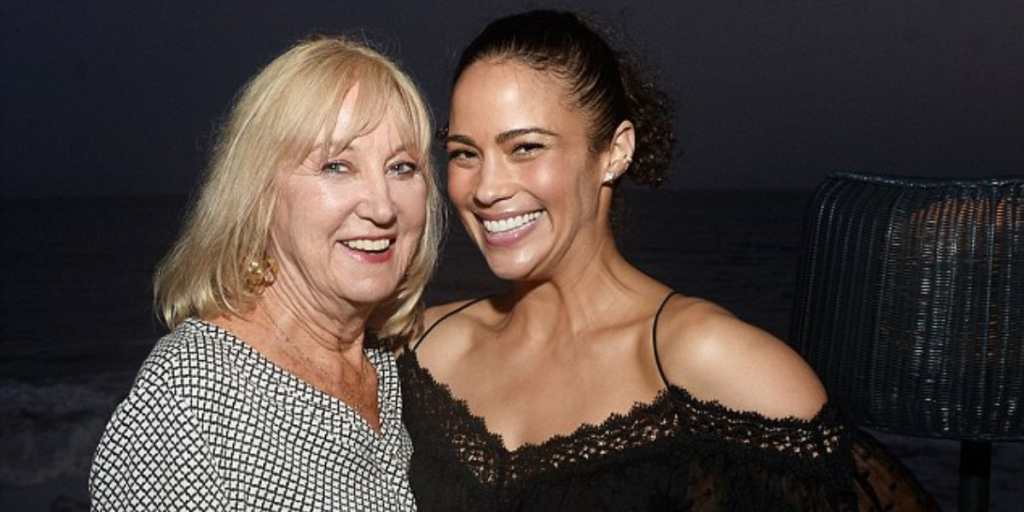 Paula Patton With Her Mother