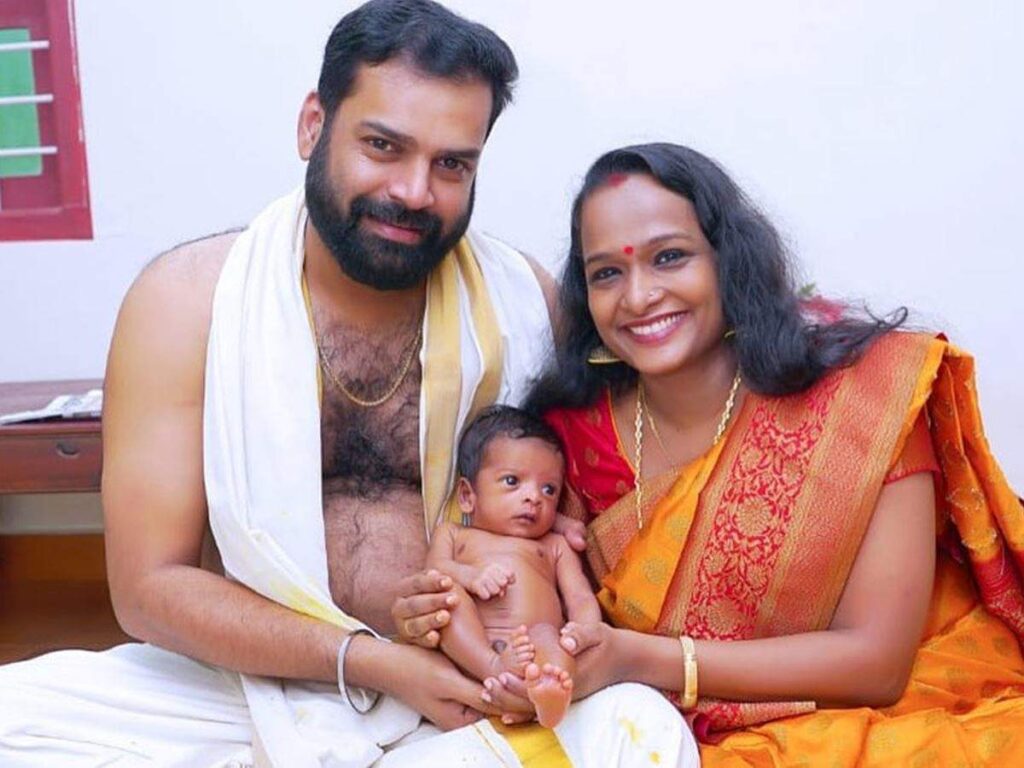 Pradeep Chandran With His Son