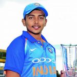 Prithvi Shaw With