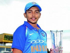 Prithvi Shaw With