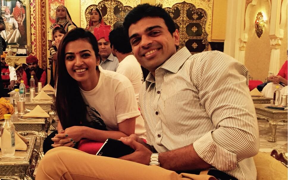 Radhika Apte With Her Brother