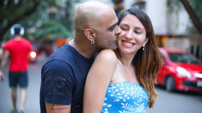 Raghu Ram With Natalie Di Luccio