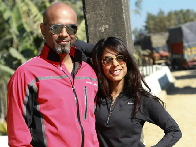 Raghu Ram With Sugandha Garg