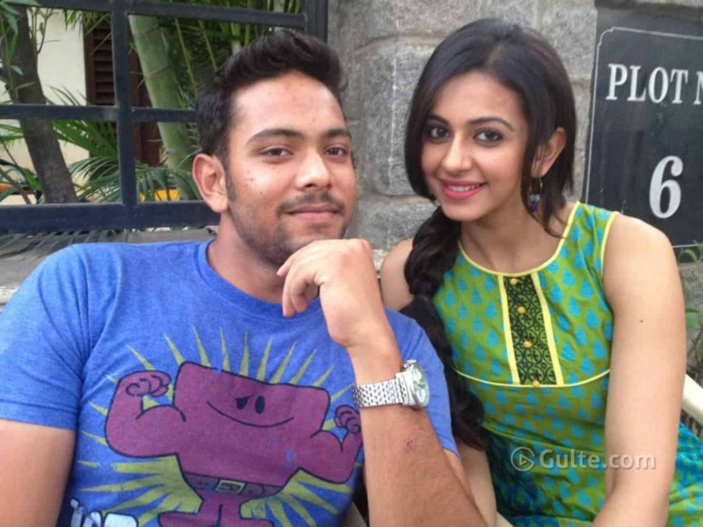 Rakul Preet Singh With Her Brother