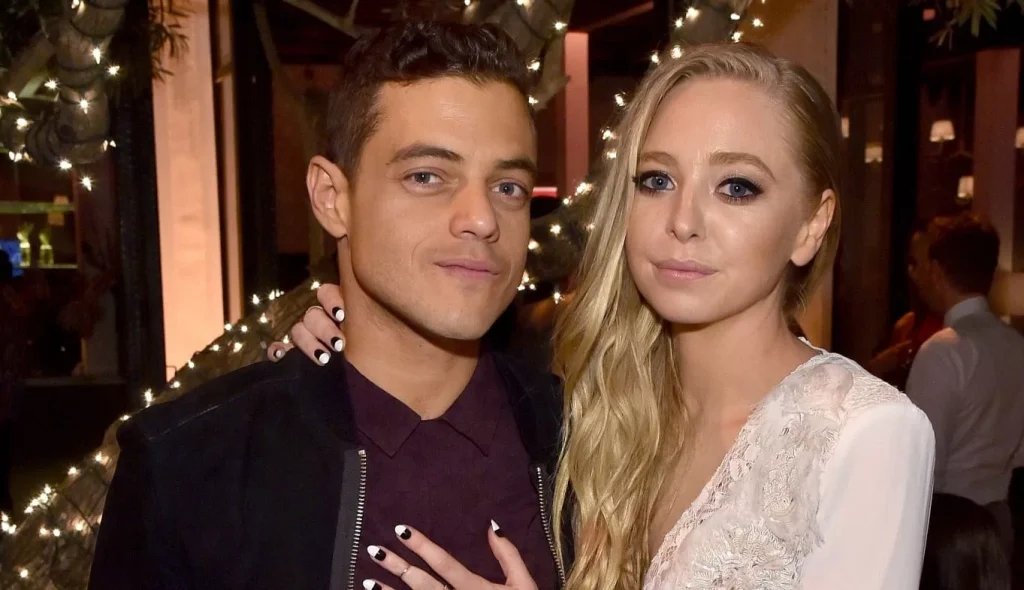 Rami Malek With Portia Doubleday